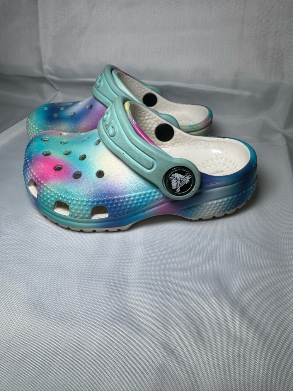 Kids Tie-Dye Crocs